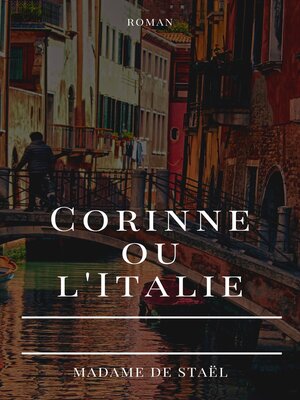 cover image of Corinne ou l'Italie